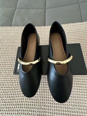 INC BY Macys black mary jane flats